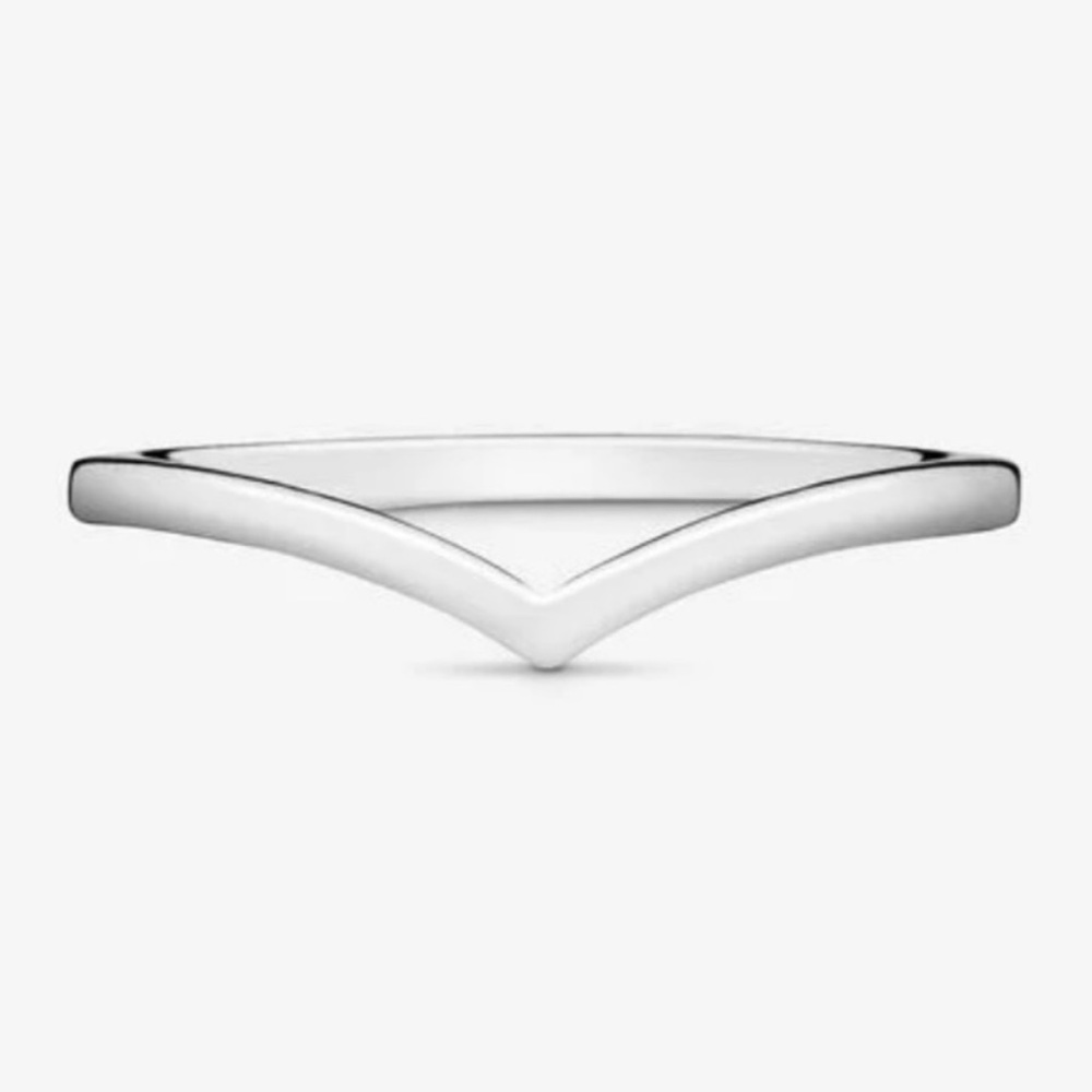Pandora Polished Wishbone Ring